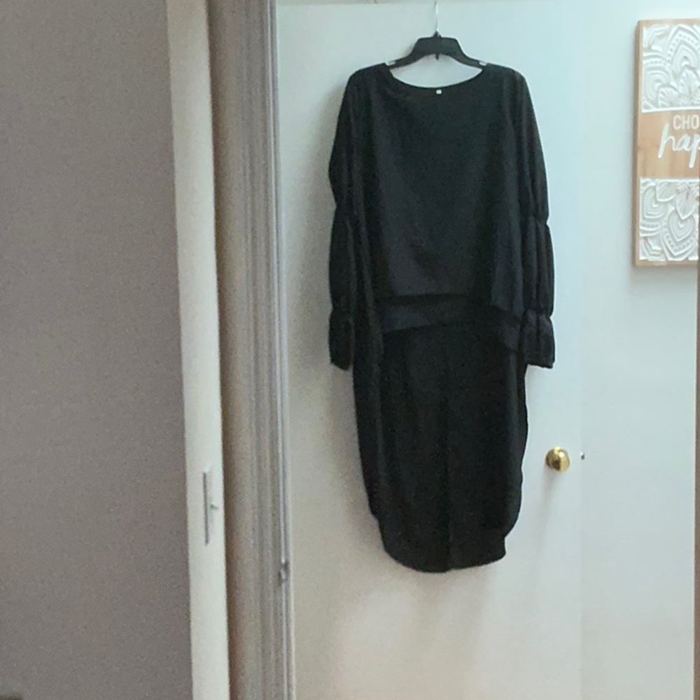 Elegant Black Women's Dress